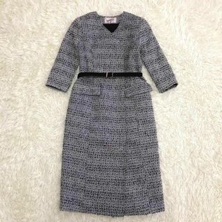 ドレスラボ(DRESS LAB)の【ちかりぃ様専用】 ドレスラボ　ツイードラップワンピース　コートワンピース　M(ロングワンピース/マキシワンピース)