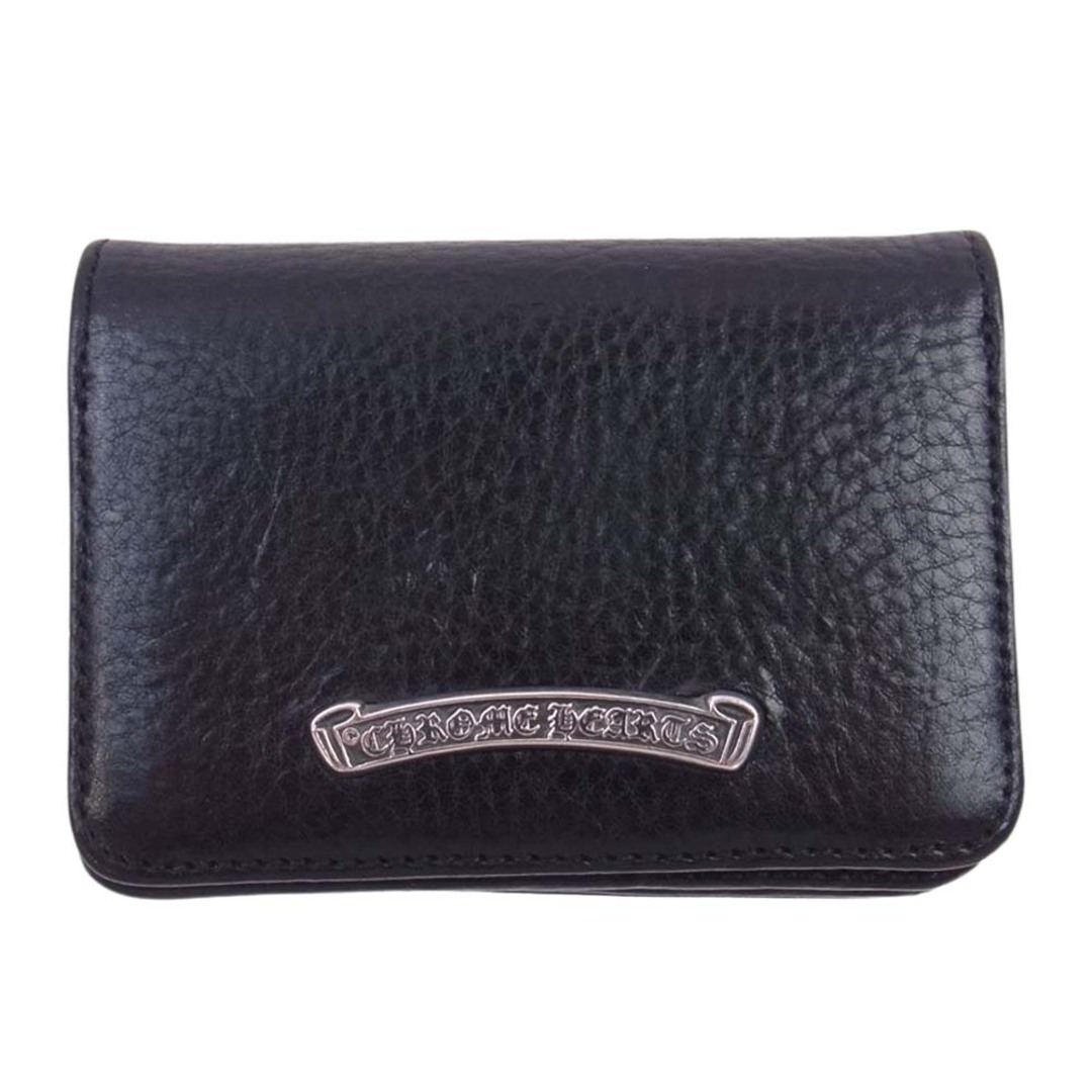 CHROME HEARTS クロムハーツ（原本有） カードケース CARD CASE 3PKT WD V1 3ポケット カード ケース 名刺入れ ブラック系