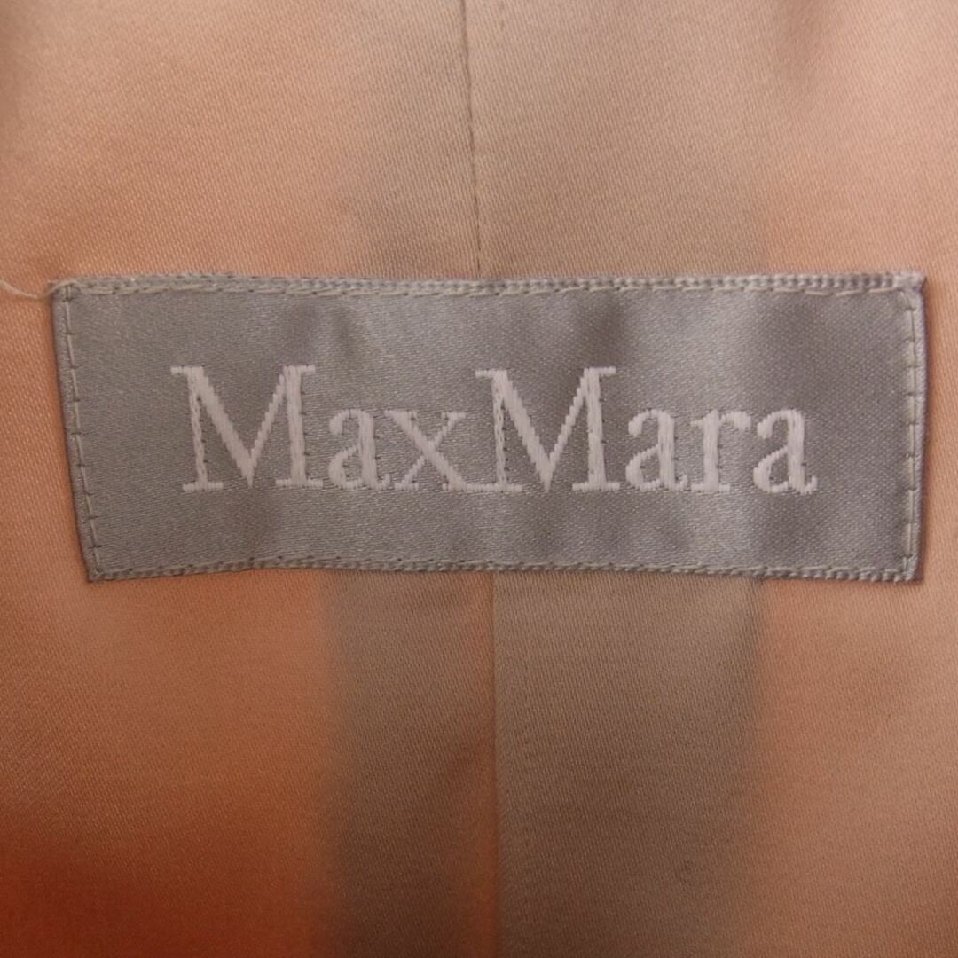 マックスマーラ Max Mara ロングコート イタリア製 銀タグ 茶色