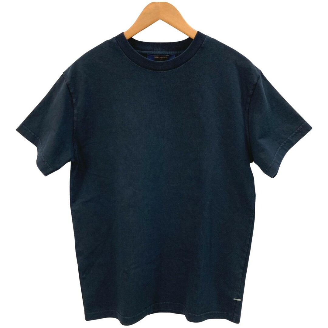 Tシャツ/カットソー(七分/長袖)☆☆LOUIS VUITTON ルイヴィトン 半袖 Tシャツ クルーネック カットソー VCCM09 CA36929 ネイビー サイズ XS メンズ