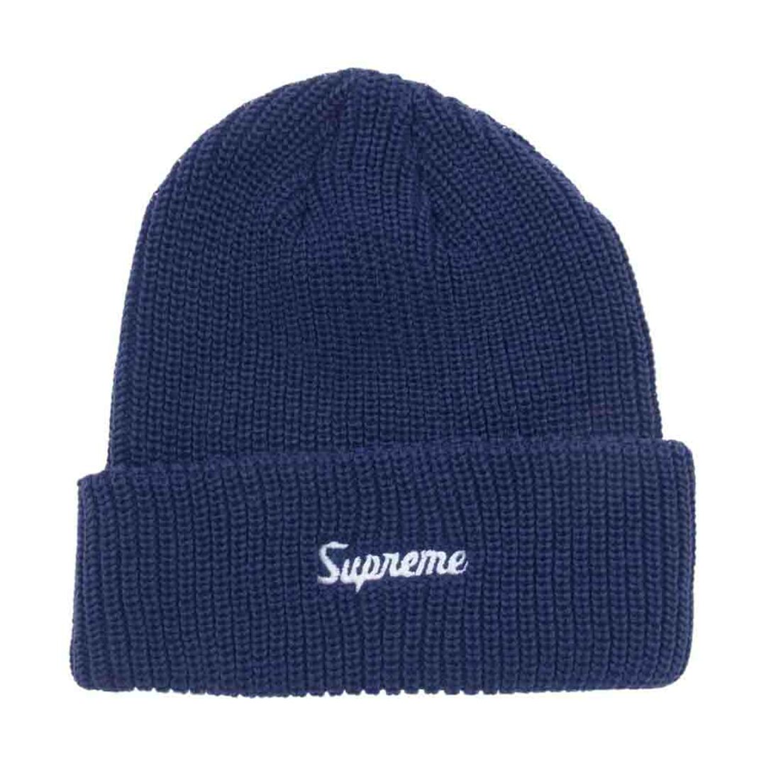 Supreme シュプリーム ニットキャップ 23AW Loose Gauge Beanie Dark Blue ルーズ ゲージ ビーニー ニットキャップ ネイビー系【新古品】【未使用】約21cm頭回り