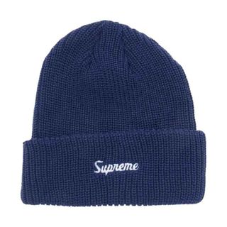 シュプリーム(Supreme)のSupreme シュプリーム ニットキャップ 23AW Loose Gauge Beanie Dark Blue ルーズ ゲージ ビーニー ニットキャップ ネイビー系【新古品】【未使用】【中古】(その他)