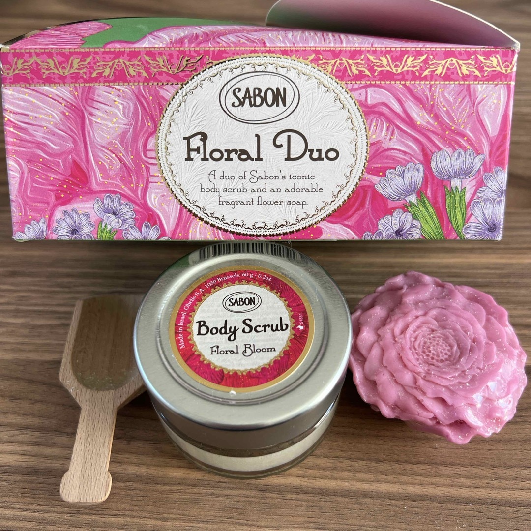 SABON(サボン)のSABON  Floral Duo コスメ/美容のボディケア(ボディスクラブ)の商品写真