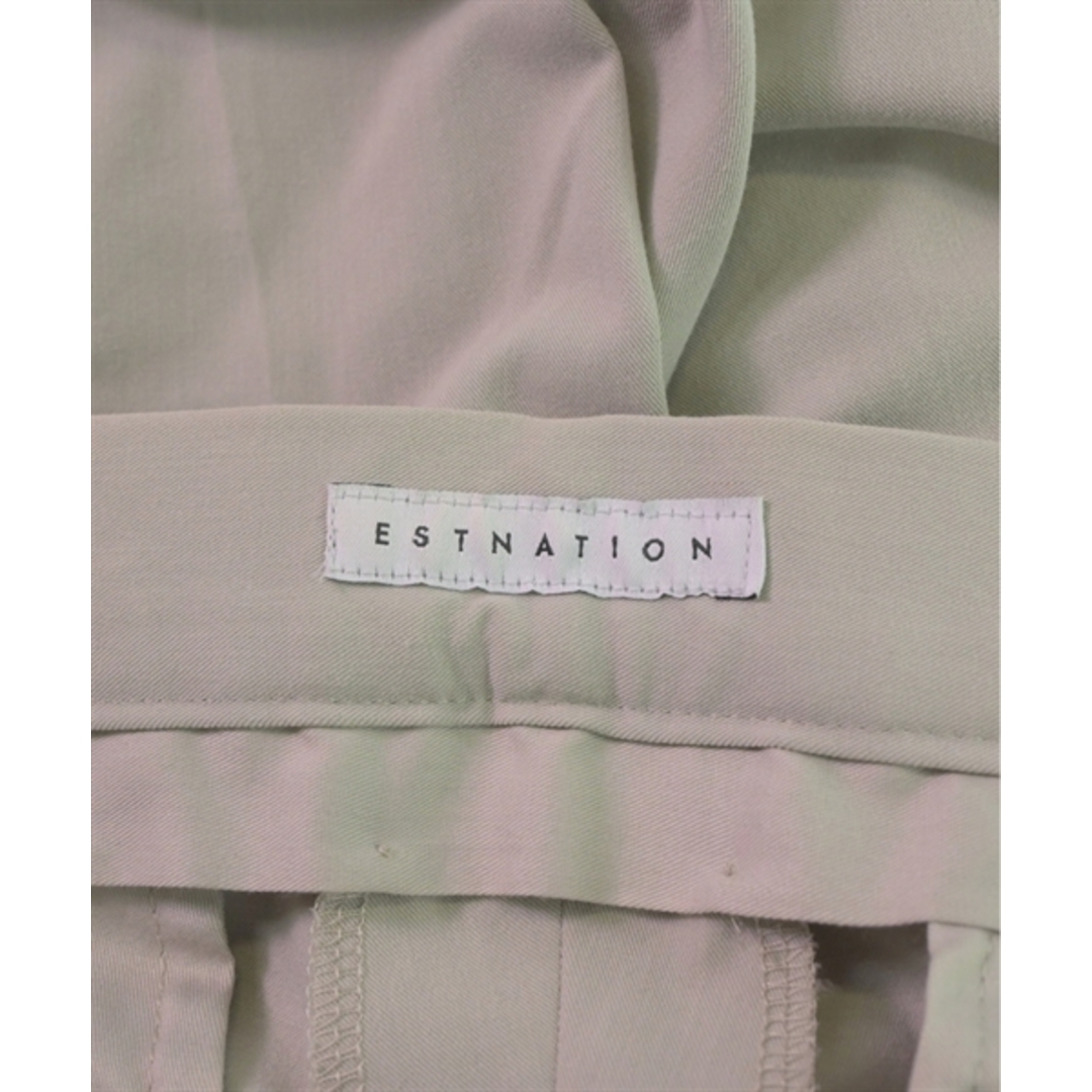 ESTNATION(エストネーション)のESTNATION エストネーション スラックス M ベージュ 【古着】【中古】 メンズのパンツ(スラックス)の商品写真