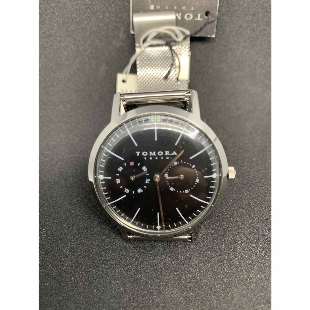 【新品　未使用】TOMORA TOKYO T-1603-BK 腕時計　日本製