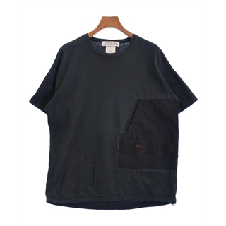 レミレリーフ(REMI RELIEF)のREMI RELIEF Tシャツ・カットソー M チャコールグレーx黒 【古着】【中古】(Tシャツ/カットソー(半袖/袖なし))