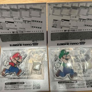 バンダイ(BANDAI)のマリオ　キャラマグネッツ(キャラクターグッズ)