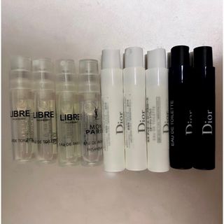 ディオール(Dior)の香水試供品9個セット(香水(女性用))