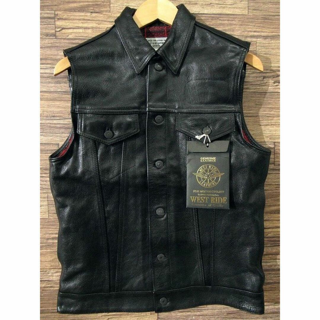 WEST定価65,780円 ウエストライド ゴートスキン レザー ディーン WEST定価65,780円 ウエストライド ゴートスキン レザー ディーン
