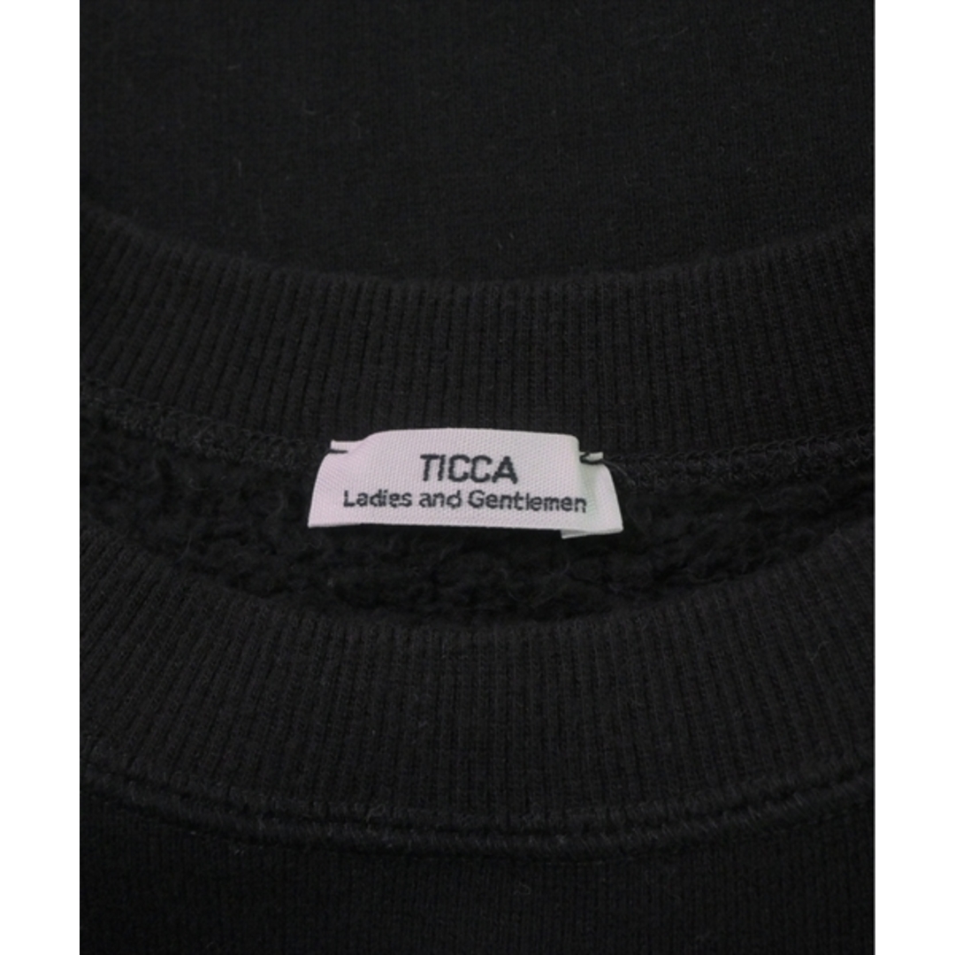 TICCA ティッカ Tシャツ・カットソー F 黒 2