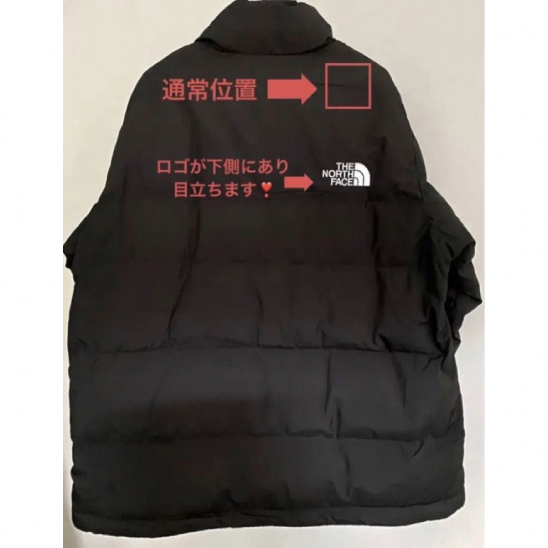 THE NORTH FACE(ザノースフェイス)の人気　ノースフェイス　ダウン　ジャケット　ブラック メンズのジャケット/アウター(ダウンジャケット)の商品写真