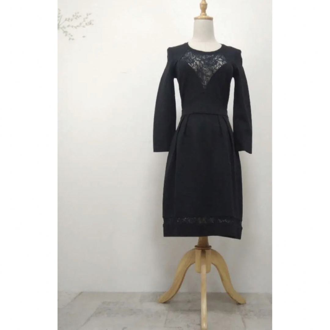 パオラフラーニ PF ブラックドレス ワンピース パーティに フォーマル 美品