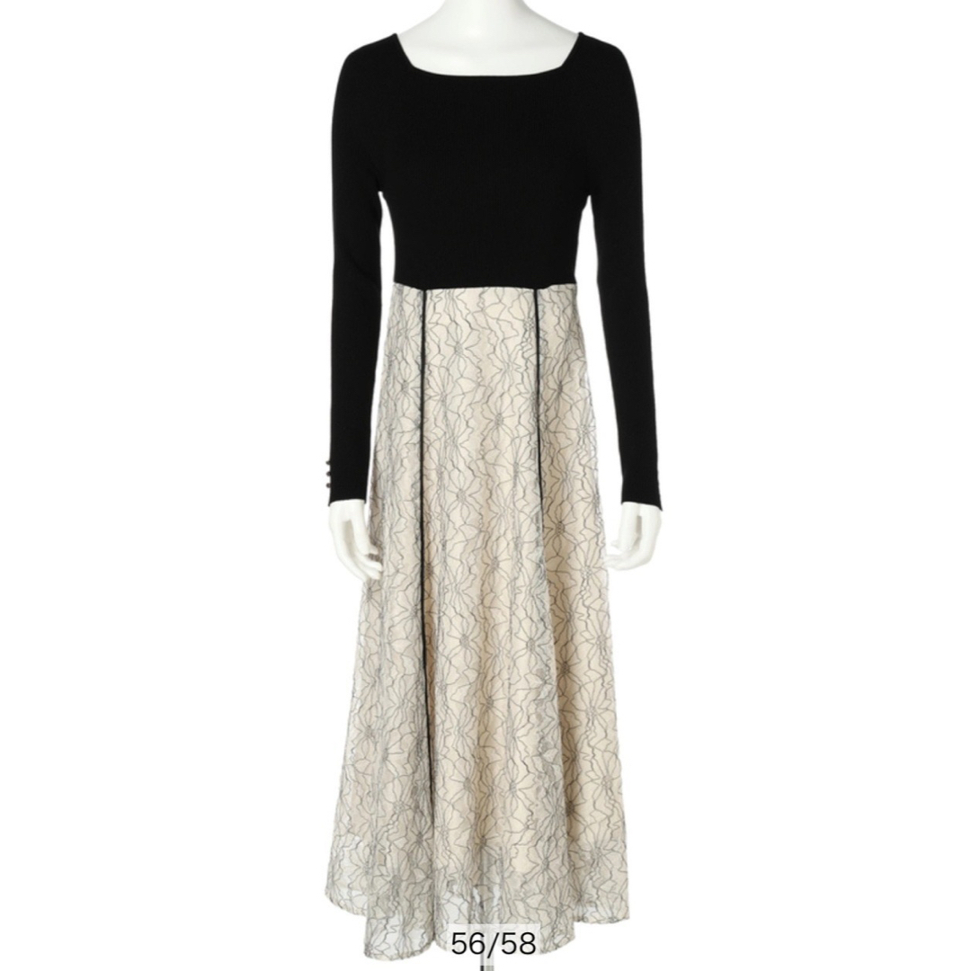 Apuweiser-riche - 美品🩷Apuweiser-riche🩷配色レース Apuweiser-riche - 美品🩷Apuweiser-riche🩷配色レース