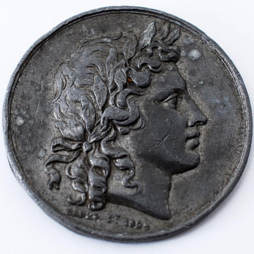 希少　フランス　マリアンヌ記念コイン　自由の女神　メダル　1828年