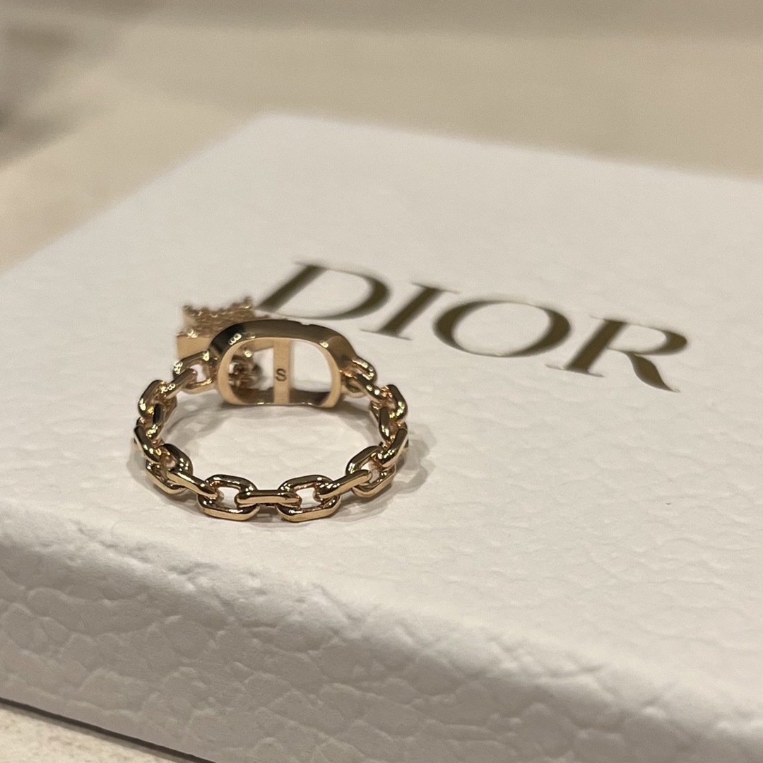 ChristianDior リング Sサイズ 星 ピンクゴールド