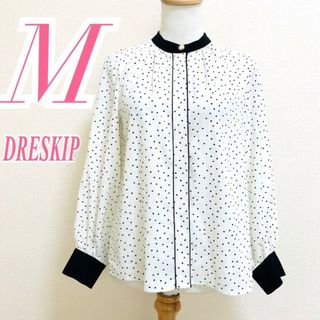 ドレスキップ(DRESKIP)のDRESKIP　ドレスキップ　長袖ブラウス　ドット　きれいめ(シャツ/ブラウス(長袖/七分))