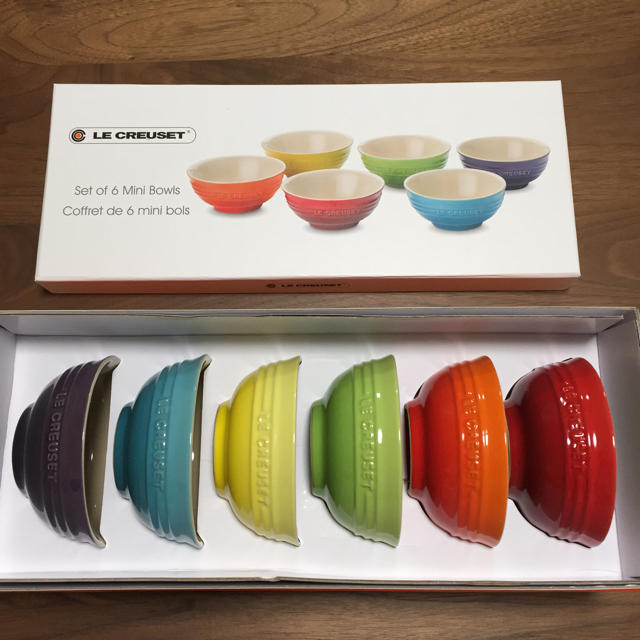 ル・クルーゼ(Le Creuset)　レインボー　ミニ・ボウル