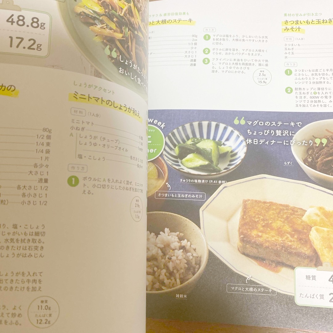 松田リエの１２ｋｇやせた！１か月献立カレンダー エンタメ/ホビーの本(料理/グルメ)の商品写真