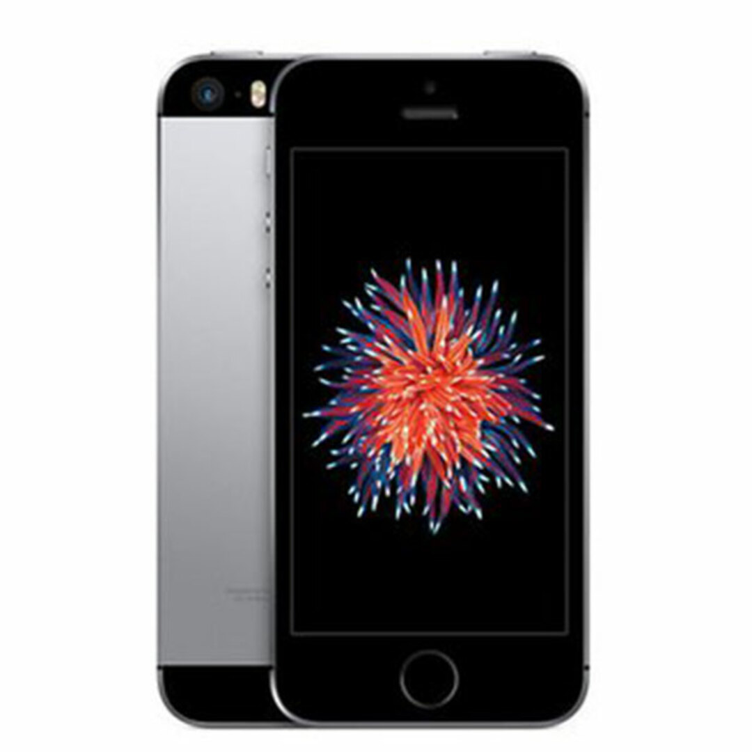 Apple - 【中古】 iPhoneSE 16GB スペースグレイ SIMフリー 本体 A