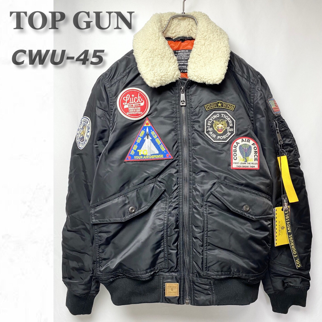 未使用タグ付き 完売品　TOP GUN® FORCE CW45 JACKET 黒