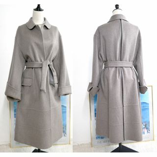 Agnona - ☆AGNONA☆極美品☆最高級カシミヤダブルフェイス☆ベルト付