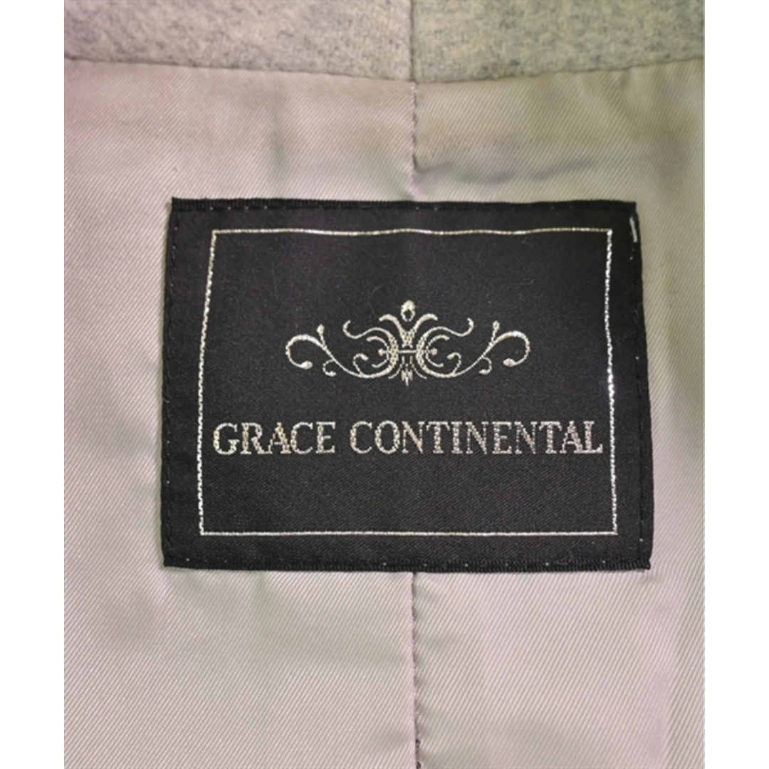 GRACE CONTINENTAL(グレースコンチネンタル)のGRACE CONTINENTAL コート（その他） 36(S位) グレー 【古着】【中古】 レディースのジャケット/アウター(その他)の商品写真