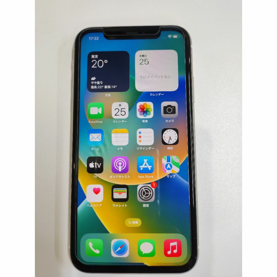 iPhone11 64G simフリー　ホワイト　美品