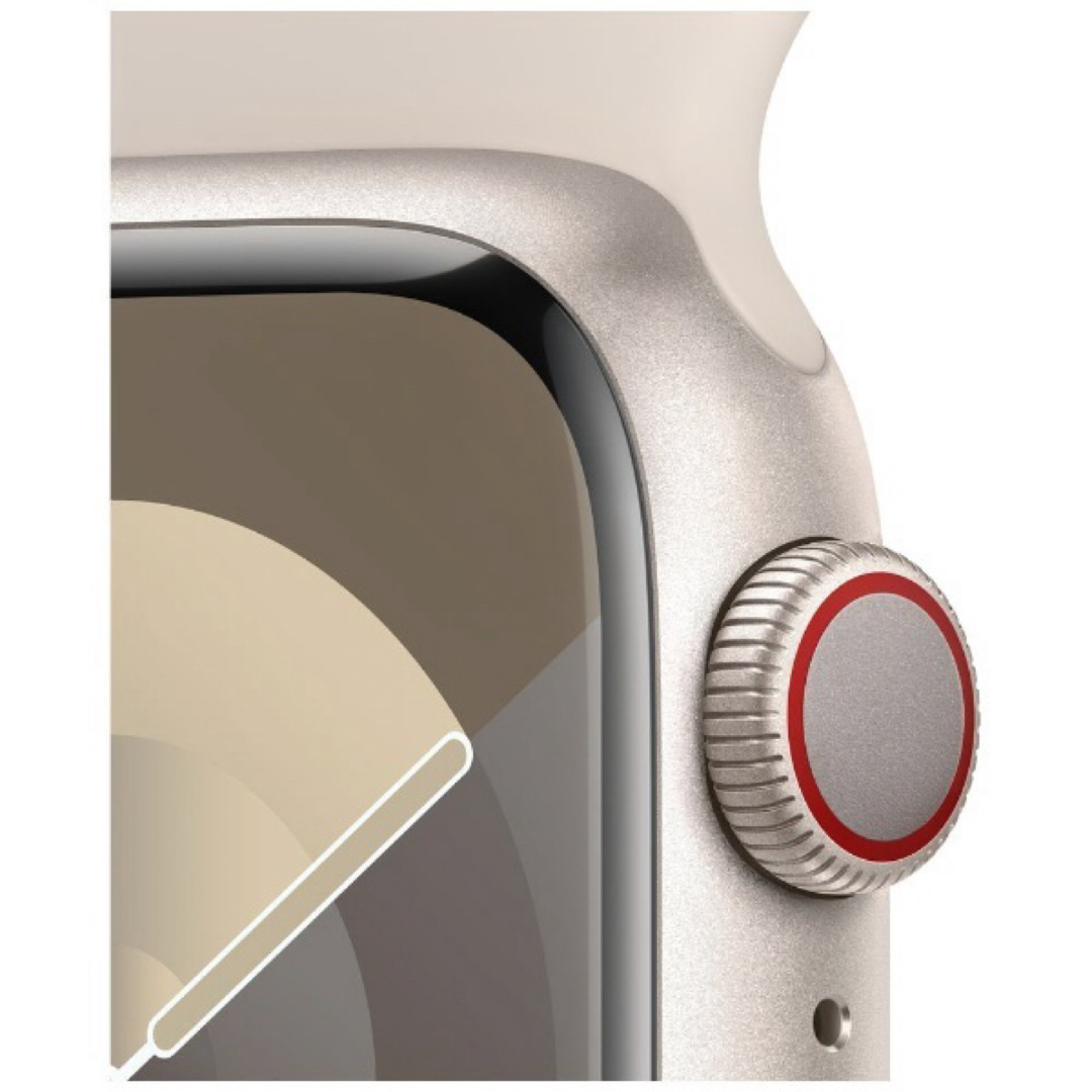 Apple Watch Series9 41mm GPS+セルラー　スターライト