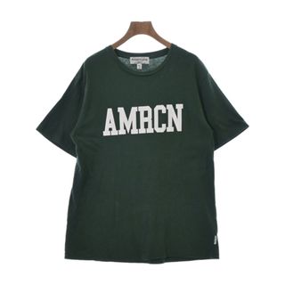 アメリカーナ(AMERICANA)のAmericana アメリカーナ Tシャツ・カットソー -(M位) 緑 【古着】【中古】(カットソー(半袖/袖なし))