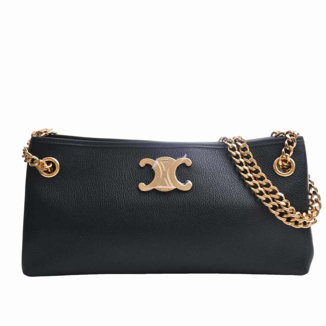 celine - 【中古】Celine セリーヌ レザー ミディアム ニュース