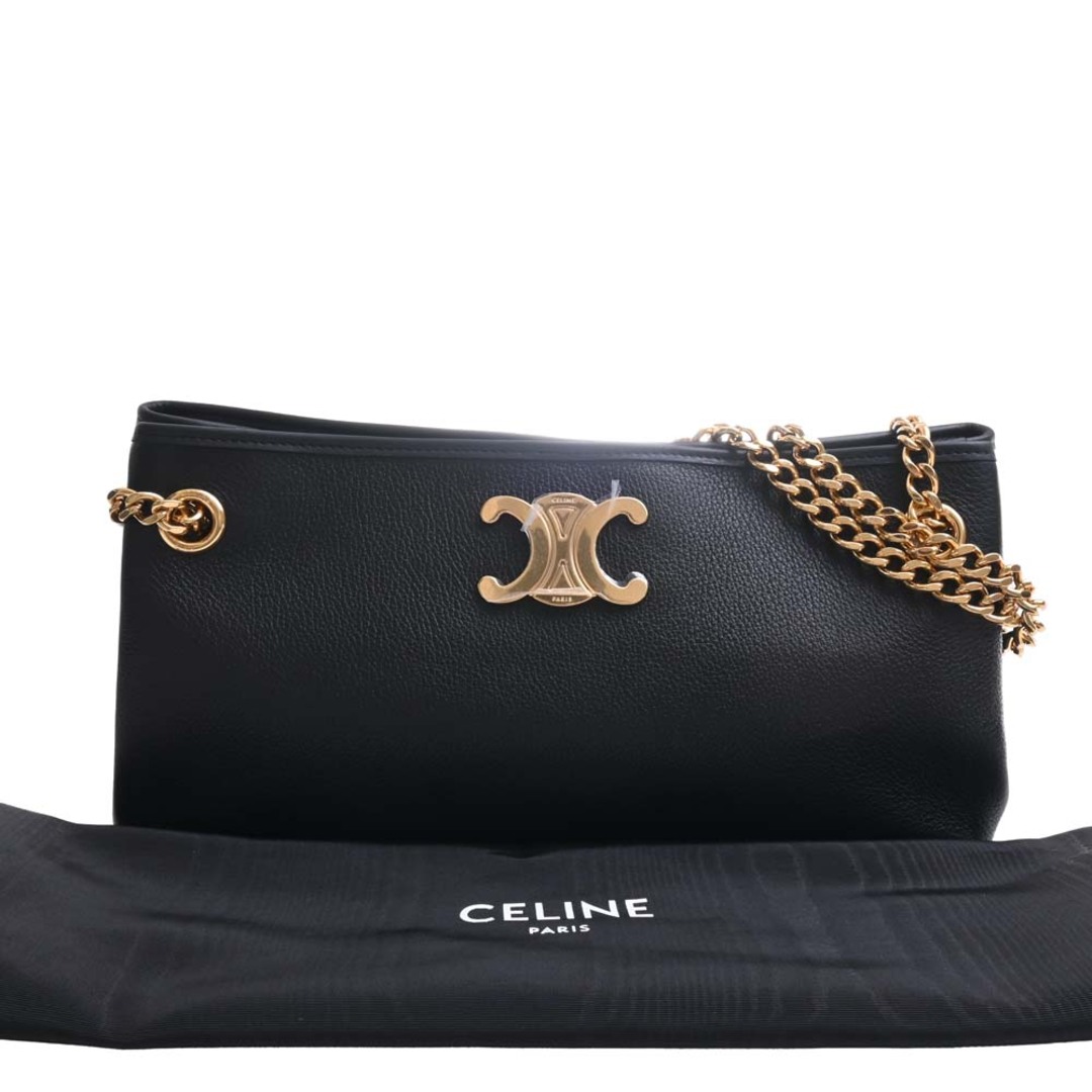 celine - 【中古】Celine セリーヌ レザー ミディアム ニュース