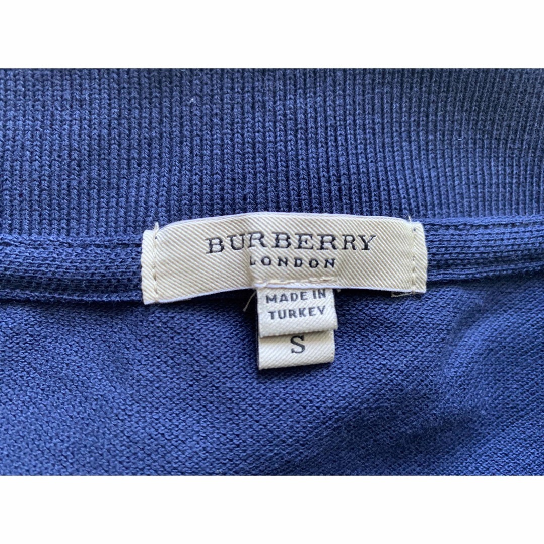 BURBERRY(バーバリー)の【美品】バーバリー ロンドン 鹿の子 長袖 ポロシャツ S ノバチェック メンズのトップス(ポロシャツ)の商品写真