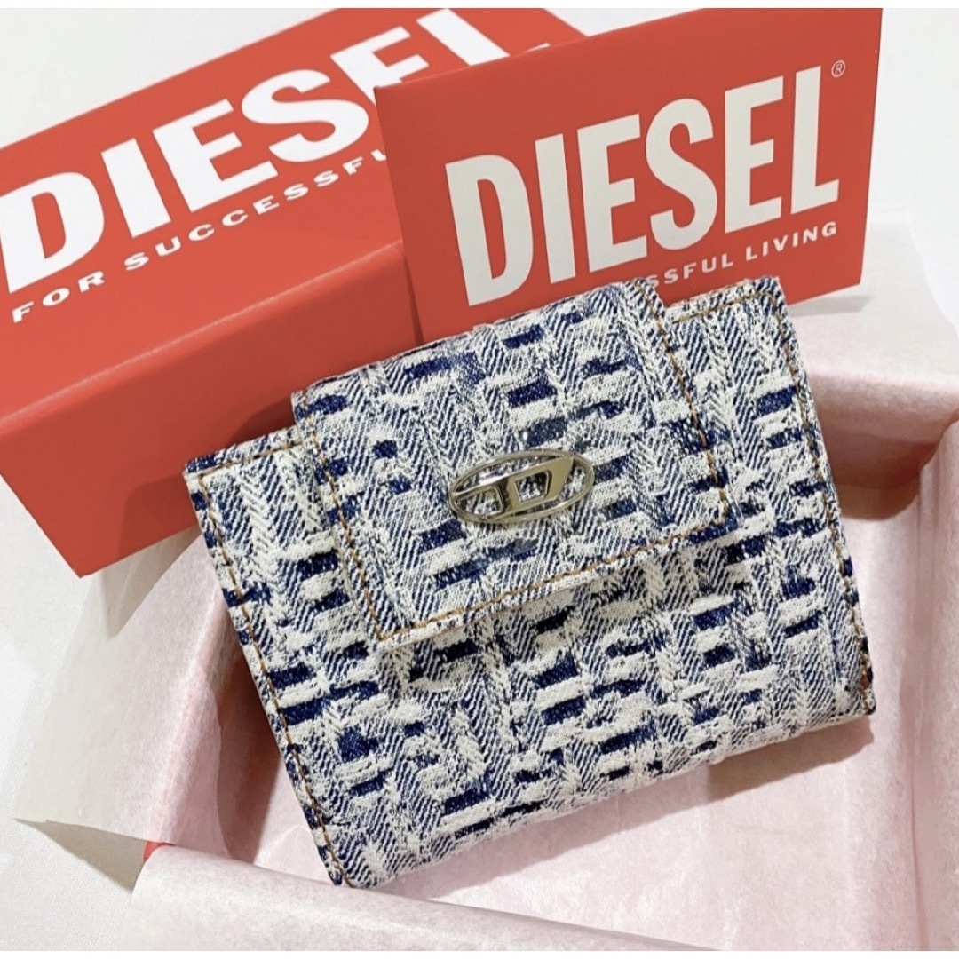 新品未使用 DIESEL ディーゼル Camille ミニウォレット 財布