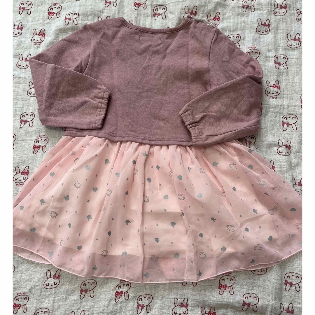 coeur a coeur(クーラクール)のクーラクール ワンピース 95 キッズ/ベビー/マタニティのキッズ服女の子用(90cm~)(ワンピース)の商品写真