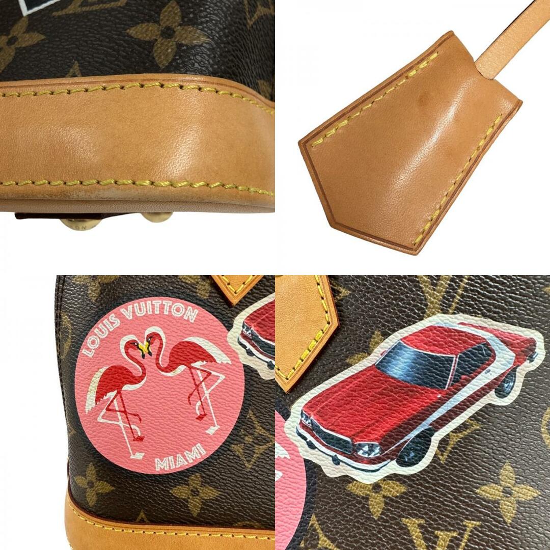 ルイ・ヴィトン LOUIS VUITTON アルマBB ワールドツアー ステッカー M43230 モノグラム モノグラムキャンバス レディース ハンドバッグ