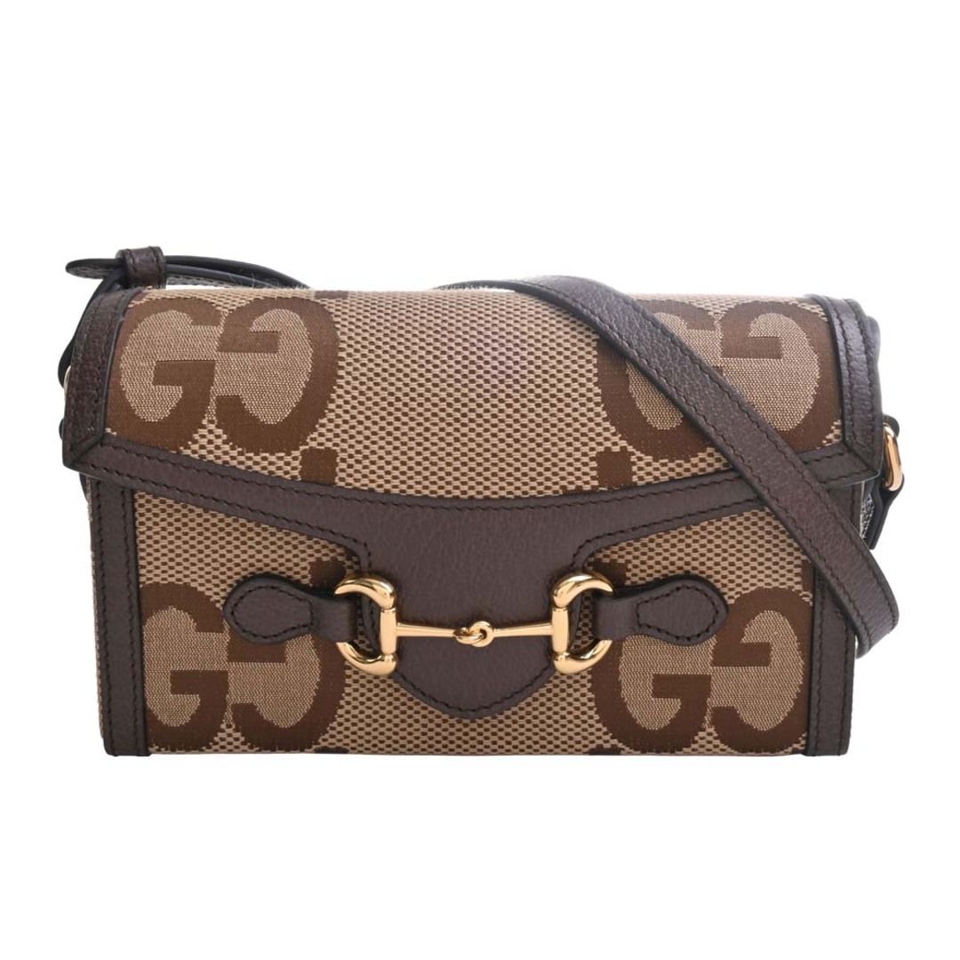 Gucci グッチ ホースビット1955 ジャンボGG キャンバス レザー ミニ