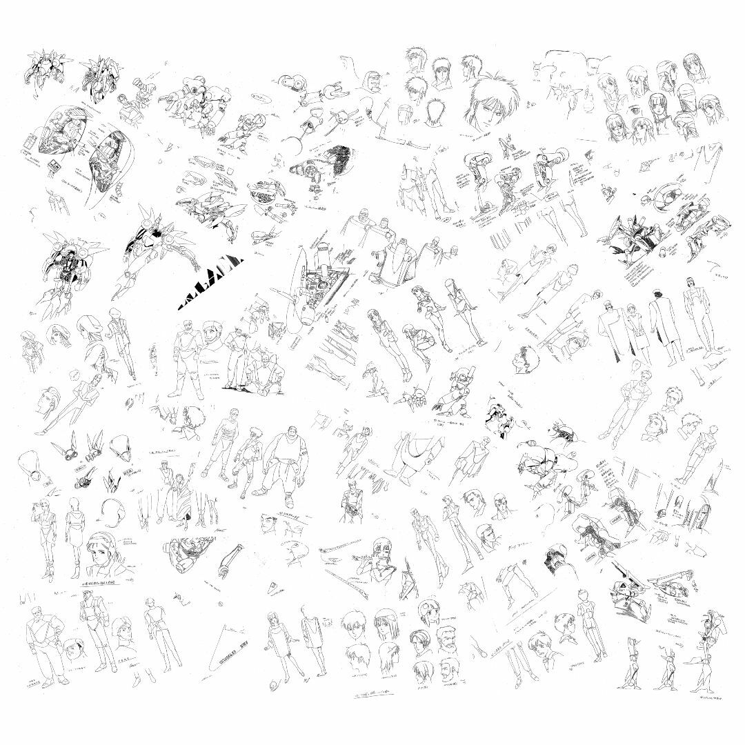 レリックアーマーLEGACIAM レガシアム 設定資料 制作資料 【60枚】 エンタメ/ホビーのおもちゃ/ぬいぐるみ(キャラクターグッズ)の商品写真