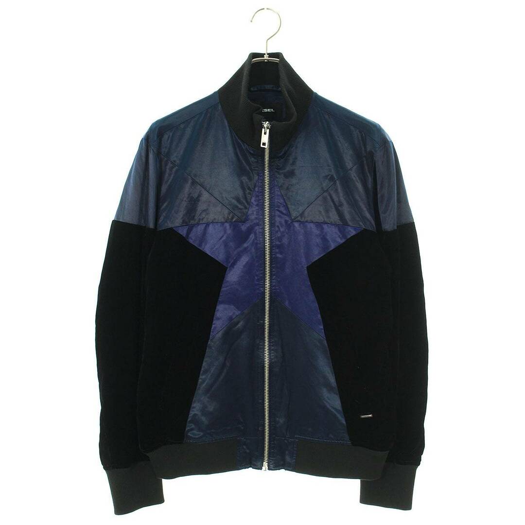 DIESEL - ディーゼル A62226170 異素材切替ジップアップブルゾン