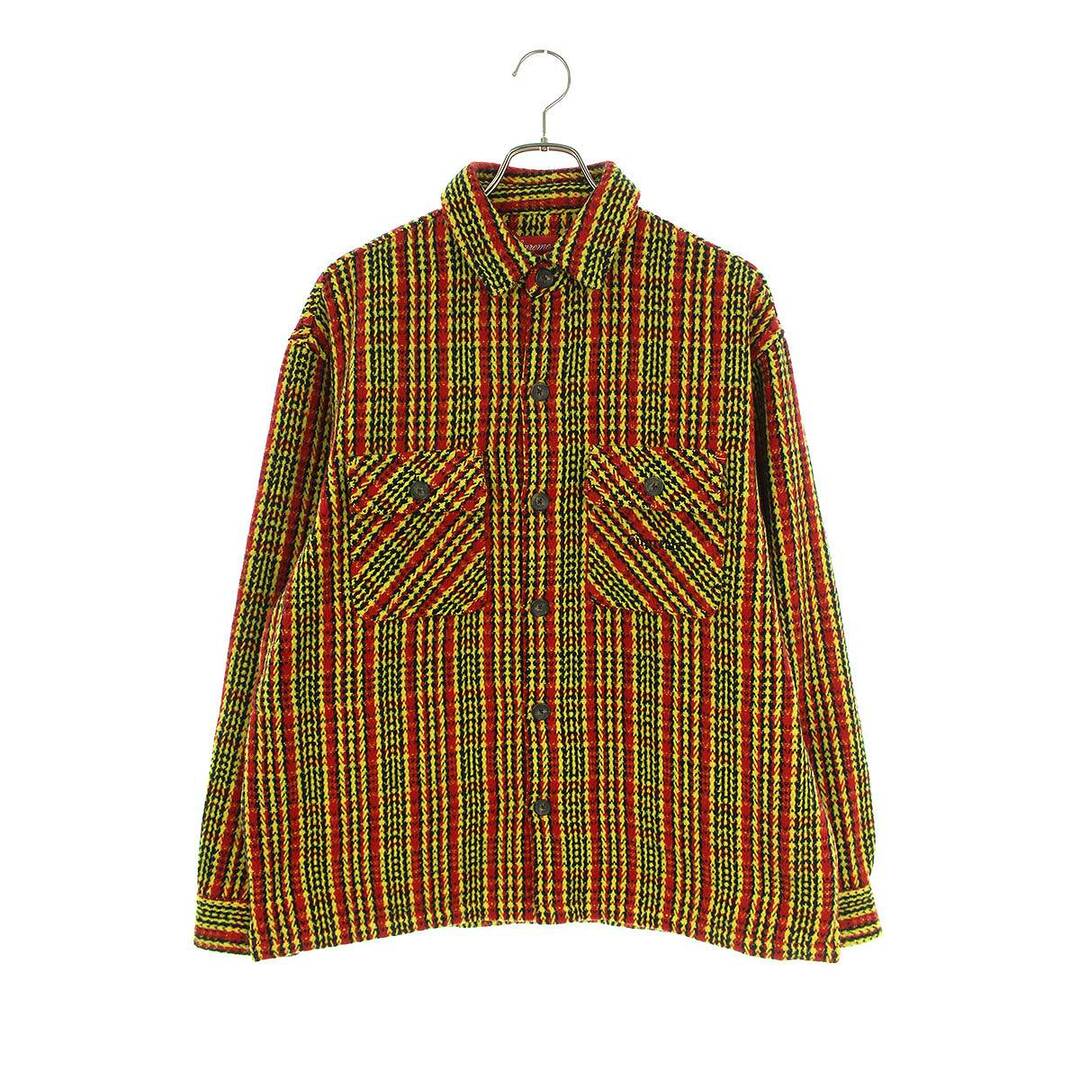 シュプリーム  22AW  Heavy Flannel Shirt ヘビーフランネル長袖シャツ メンズ M