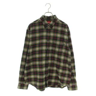 シュプリーム(Supreme)のシュプリーム  Tartan Flannel Shirt タータンチェックフランネル長袖シャツ メンズ M(シャツ)