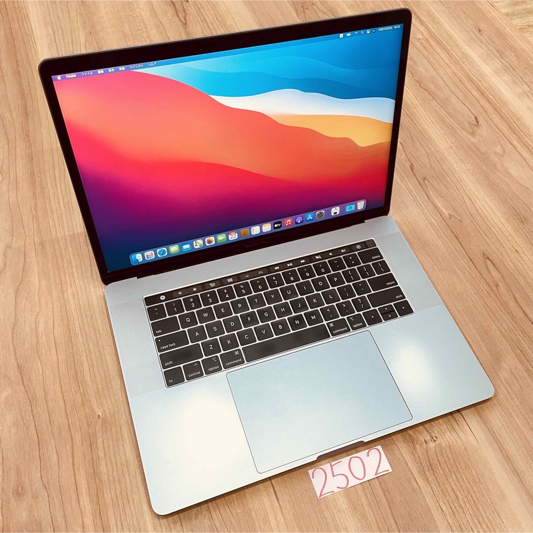 MacBook pro 15インチ 2018 corei9 メモリ32GB