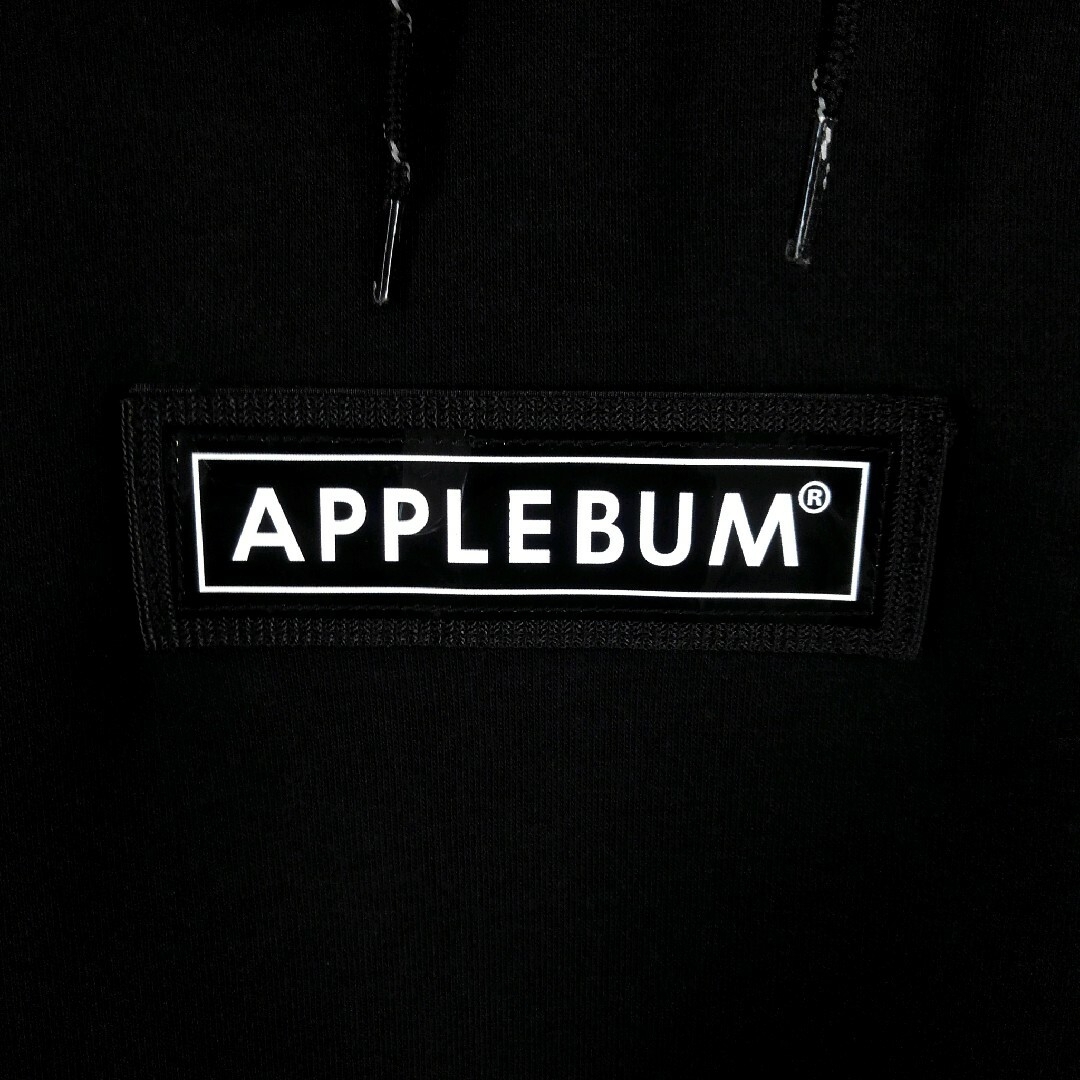 APPLEBUM（アップルバム）》クラシックロゴ 裏起毛 プルオーバーパーカー-