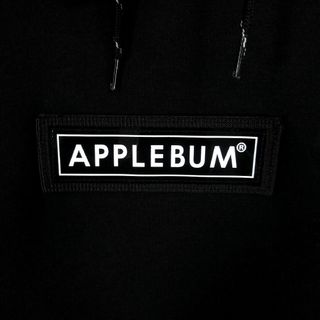 APPLEBUM ボックスロゴ　フーディー