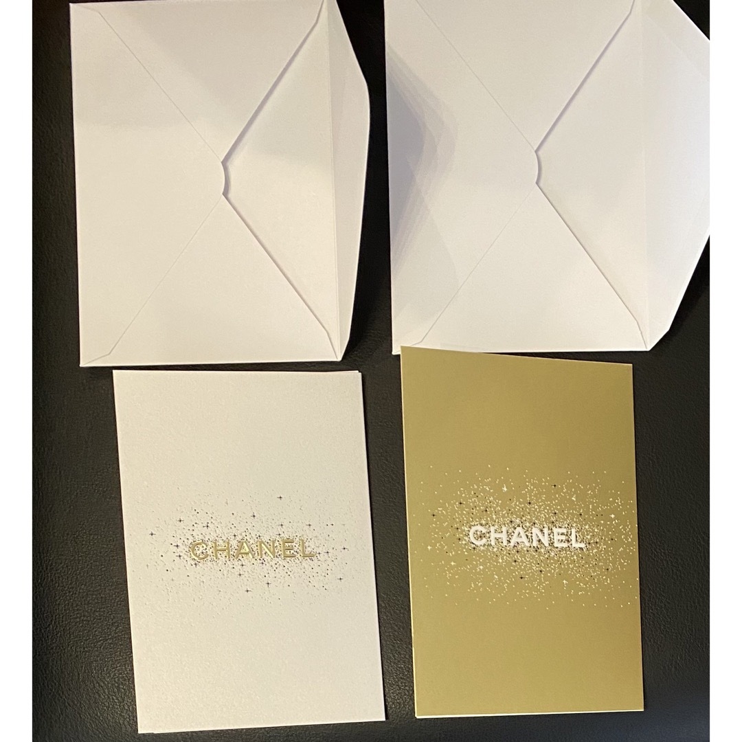 CHANEL(シャネル)のシャネル CHANEL 2023年ホリデー限定 ポストカード クリスマスコフレ コスメ/美容のコスメ/美容 その他(その他)の商品写真