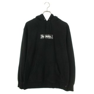 シュプリーム  19AW  Bandana Box Logo Hooded Sweatshirt バンダナボックスロゴプルオーバーパーカー メンズ L