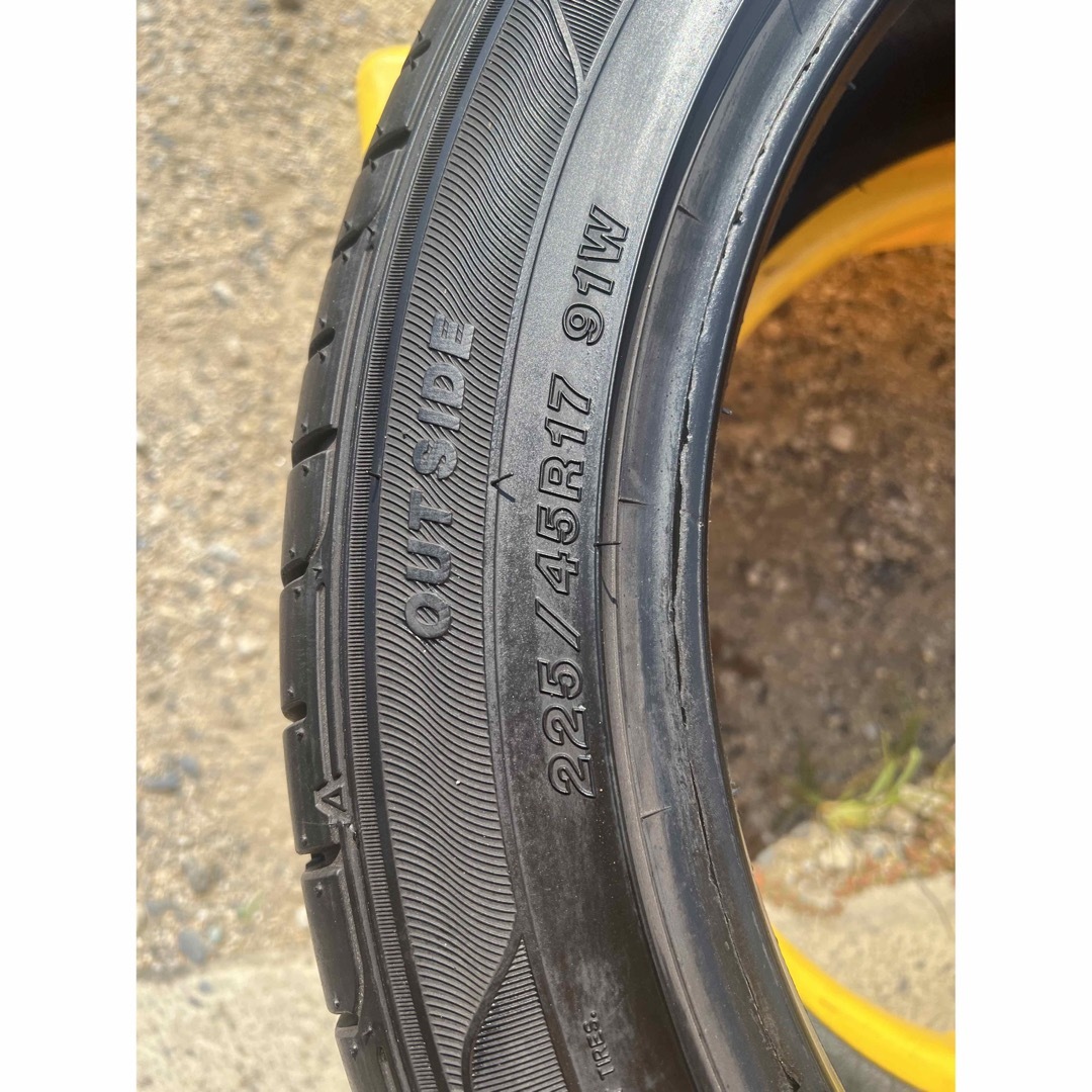 国産　2020年製　225/45R17 2本　レクサスIS マーク2 ER34