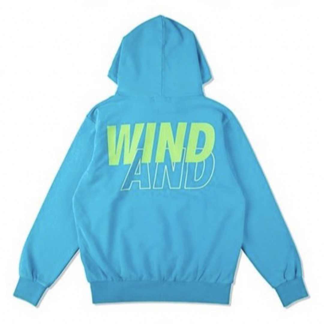 WIND AND SEA  SEA SULFER HOODIE / CYAN L