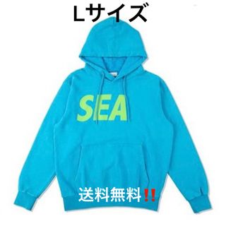 WIND AND SEA  SEA SULFER HOODIE / CYAN L