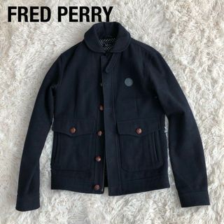 FRED PERRY   フレッドペリー コート サイズUK 8   黒の通販 by ブラン