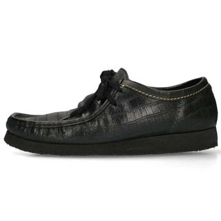 CLARKS クラークス クレープソール レザー スニーカー 約23㎝ ブラック